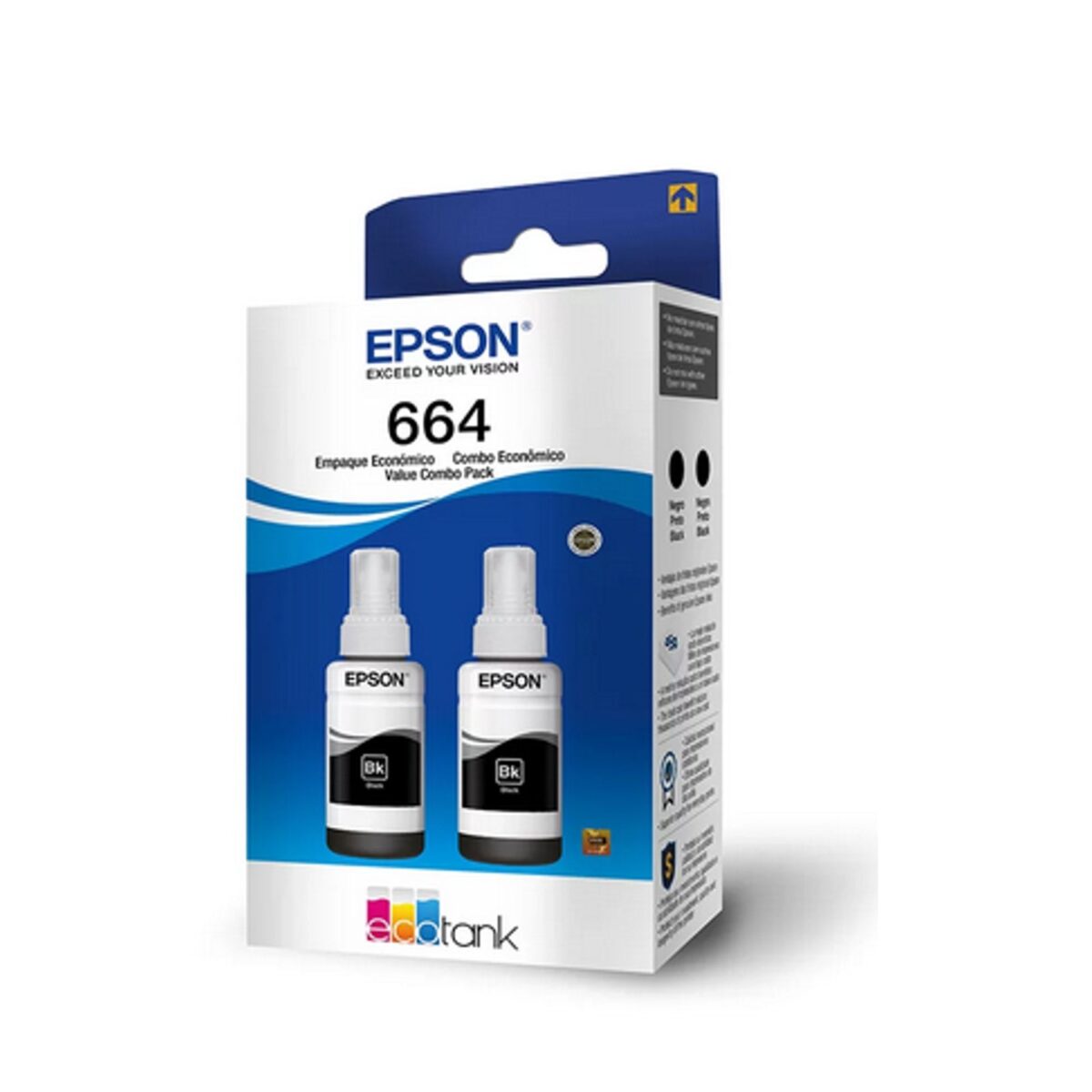 2 x Refil para Epson L365 L375 L455 L110 T664