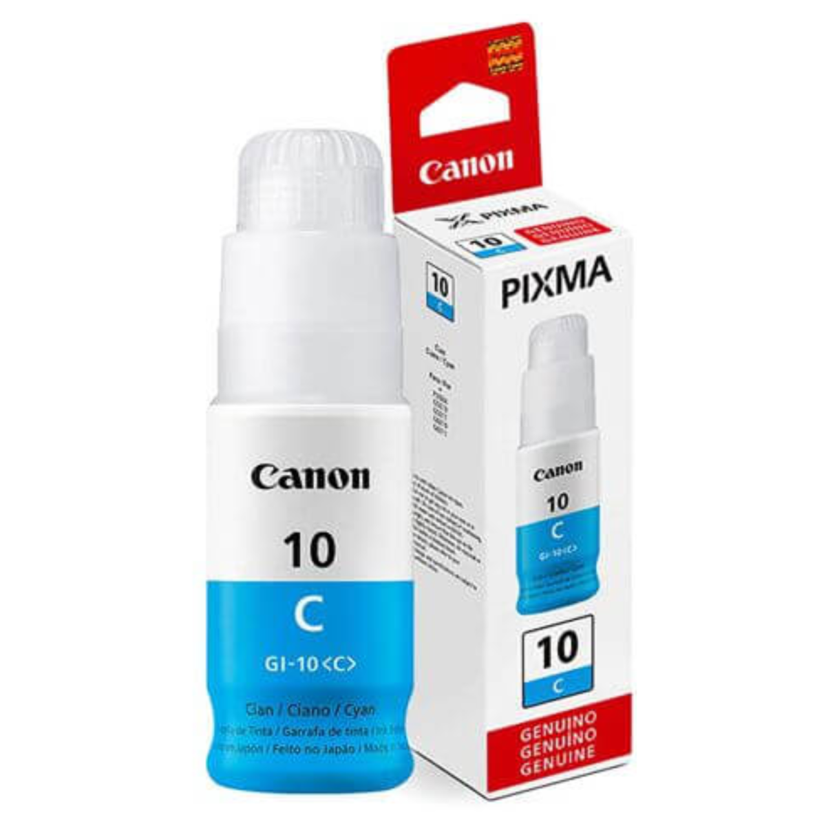 Refil De Tinta Ciano Gi10 Original Canon G5010 G5011 G6010