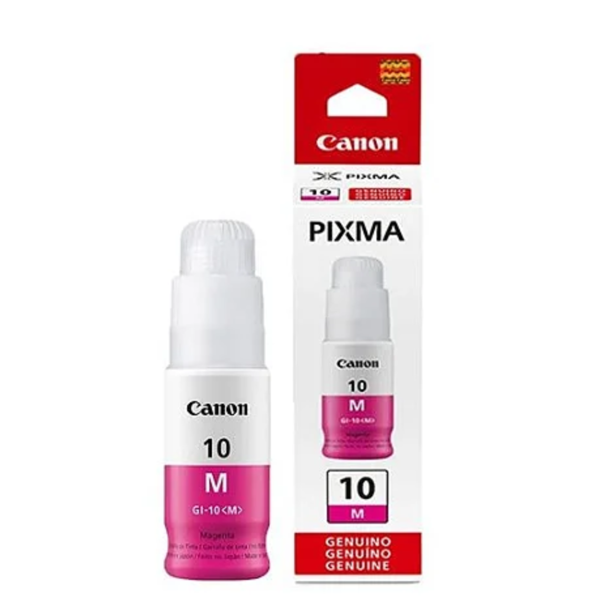 Refil De Tinta Magenta Gi10 Original Canon G5010 G5011 G6011