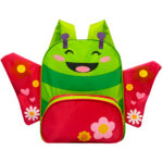 Mochila Infantil Personagens Bichinhos Escolar Estampa:Borboleta