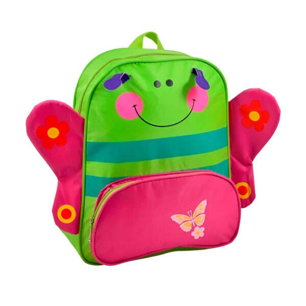 Mini Mochila Infantil Personagem Bichinhos Escolar Personagem:Borboleta