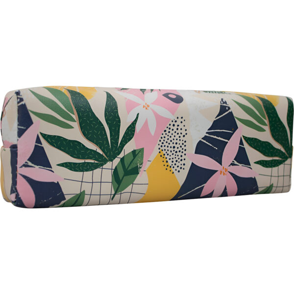 Estojo Escolar Tropical Estilo Natureza Estampado Estampa:Flores