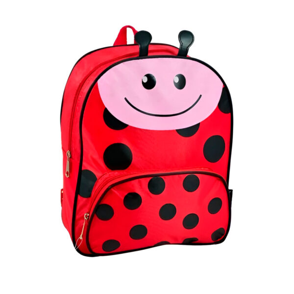 Mini Mochila Infantil Personagem Bichinhos Escolar Personagem:Joaninha