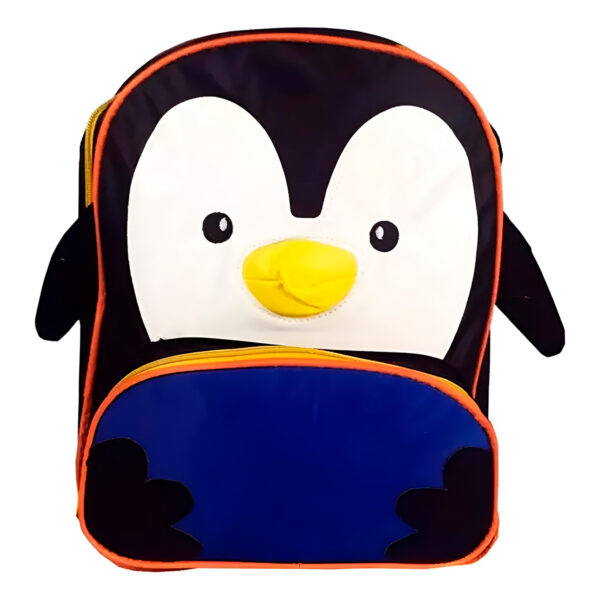 Mini Mochila Infantil Personagem Bichinhos Escolar Personagem:Pinguim