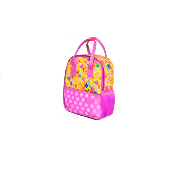 Mochila de Costas Bolsa Infantil Baby Feminina Docinhos Cor:Roxo