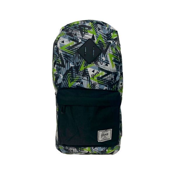Mochila Transversal Regulável Camuflada Estampada Cor:Verde
