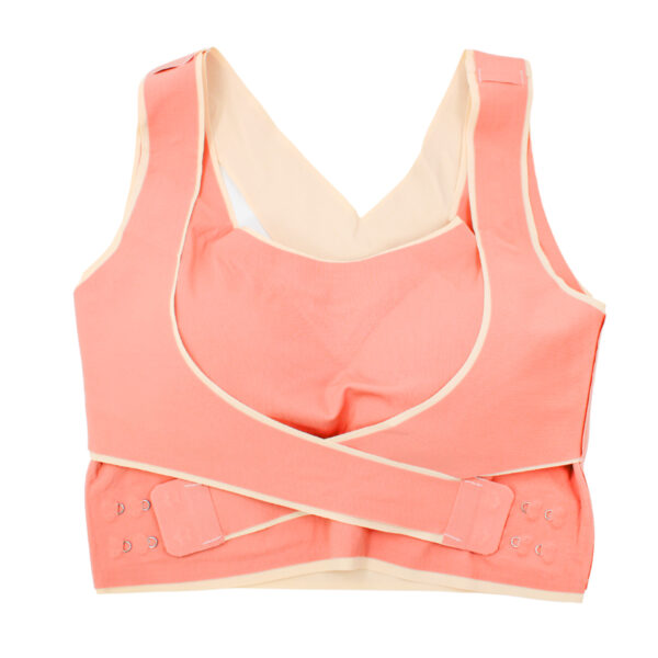 Sutiã Cinta Modeladora Levanta Seios Compressão Top Rosa Tamanhos:XL