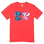 Camisa Feminina Baby Look Stitch and Angel - Imagem 11