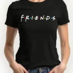Camisa Feminina Baby Look Friends - Imagem 2
