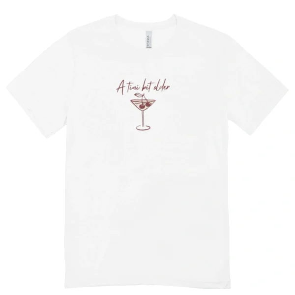 Camisa Feminina Baby Look Cherry Martini