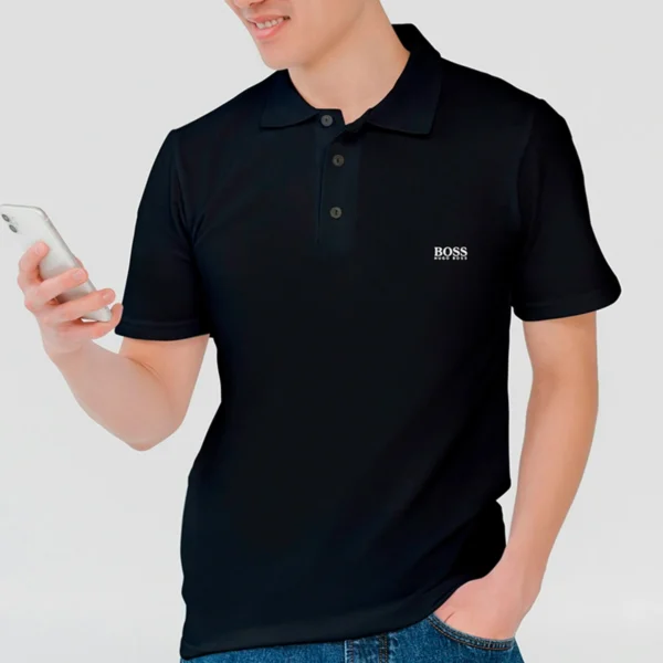 Camisa Polo Hugo Boss Confortável e Elegante em Algodão Premium