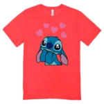 Camisa Feminina Baby Look Stitch in Love - Imagem 9