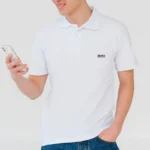 Camisa Polo Hugo Boss Confortável e Elegante em Algodão Premium - Imagem 5