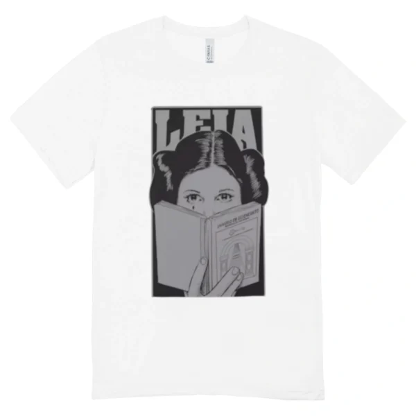 Camisa Feminina Baby Look Leia Algodão Confortável e Estilosa