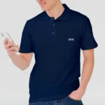 Camisa Polo Hugo Boss Confortável e Elegante em Algodão Premium - Imagem 3