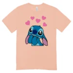 Camisa Feminina Baby Look Stitch in Love - Imagem 13
