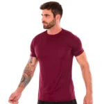 Camiseta Masculina Básica Lisa Algodão Premium Abuzze - Imagem 36