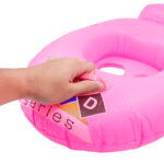 Bote Inflável Infantil para Piscina e Praia – Cor Rosa - Imagem 8