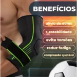 Cotoveleira Ortopédica Compressão Ajustável Academia Epicondlilite Fitness - Imagem 8