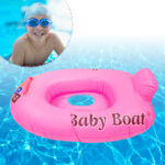 Bote Inflável Infantil para Piscina e Praia – Cor Rosa - Imagem 3