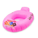Bote Inflável Infantil para Piscina e Praia – Cor Rosa