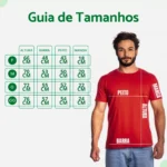 Camiseta Masculina Básica Lisa Algodão Premium Abuzze - Imagem 27