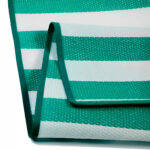 Esteira Bolsa Com Alça de Praia Piscina Impermeável Cor:Verde - Imagem 4