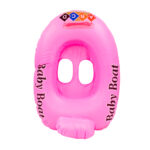 Bote Inflável Infantil para Piscina e Praia – Cor Rosa - Imagem 9