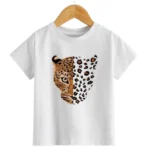 Camisa Feminina Baby Look Onça Estilosa - Imagem 2