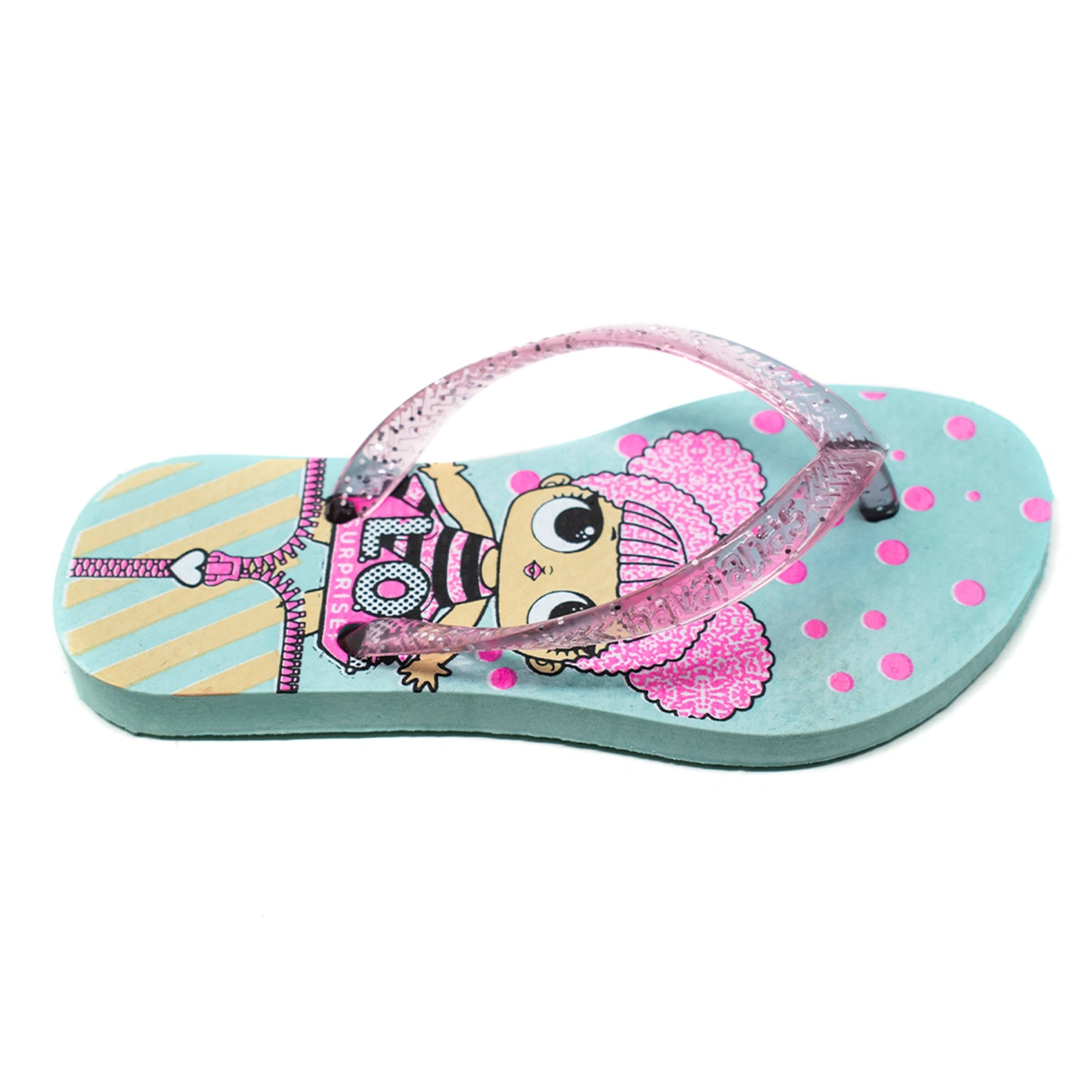 5652b825-6084-56b3-b78a-9f4dcad71f05.webp Chinelo Infantil Menina Havaianas LOL - Imagem 6