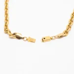 Corrente Cartier Dourada Masculina Dacess 55cm Elegante - Imagem 4