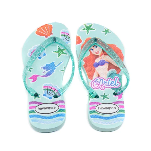 Chinelo Infantil Menina Havaianas Personagens e desenhos