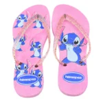 Chinelo Feminino Havaianas Stitch Gliter - Imagem 7