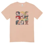 Camisa Feminina Baby Look Princesas das Disney - Imagem 13