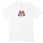 Camisa Feminina Baby Look Florzinha Power
