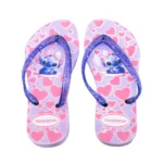 Chinelo Infantil Menina Havaianas Stitch - Imagem 10