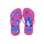 Chinelo Infantil Menina Havaianas Stitch - Imagem 4