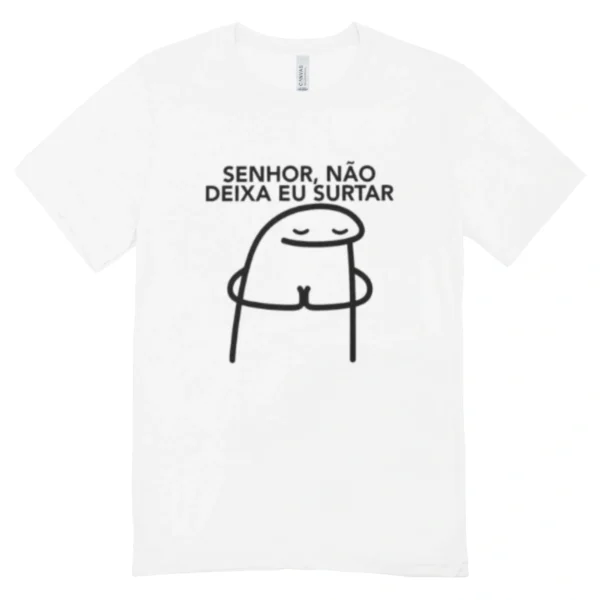 Camisa Feminina Baby Look Senhor Não Deixa Eu Surtar