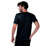 Kit com 5 Camisetas Masculina Dry Fit Preta - Imagem 3