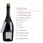 Espumante Sur Lie Nature Branco 750ml – Chardonnay e Pinot Noir | Método Tradicional, Sem Açúcar Adicionado - Imagem 4