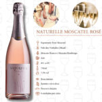 Espumante Rosé Moscatel NATURELLE MOSCATEL ROSÉ Moscato Branco e Moscato Hamburgo - Imagem 4