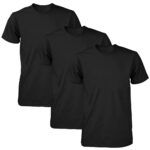 Kit com 3 Camisetas Masculina Dry Fit cor Preta M