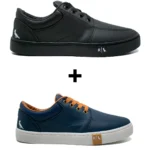 Kit 2 Tênis Masculino Reserva Liso - Imagem 18