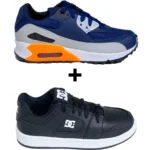 Kit 2 Tênis Infantil Mini Max AIR + Tênis Infantil DC Shoes Skatista - Imagem 14