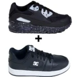 Kit 2 Tênis Infantil Mini Max AIR + Tênis Infantil DC Shoes Skatista - Imagem 16