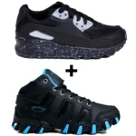 Kit 2 Tênis Infantil Menino Botinha + Tênis Infantil Mini Air - Imagem 16