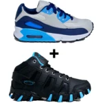 Kit 2 Tênis Infantil Menino Botinha + Tênis Infantil Mini Air - Imagem 20