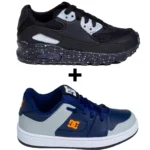 Kit 2 Tênis Infantil Mini Max AIR + Tênis Infantil DC Shoes Skatista - Imagem 10