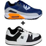 Kit 2 Tênis Infantil Mini Max AIR + Tênis Infantil DC Shoes Skatista - Imagem 12