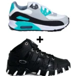 Kit 2 Tênis Infantil Menino Botinha + Tênis Infantil Mini Air - Imagem 2